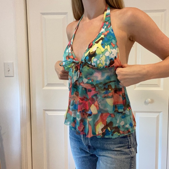 Y2K Halter Top - Picture 3 of 9